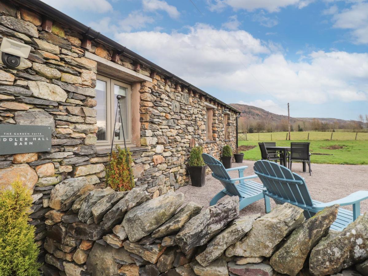 The Garden Suite At Fiddler Hall Barn Ulverston Exteriör bild